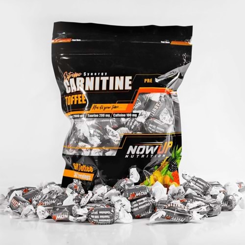 NOW UP L-Carnıtıne - Seasanal Fruıts - 60 TOFFE