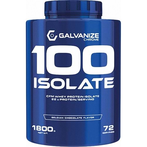 Galvanize Nutrition 100 Isolate Protein 1800 G 72 Servis Belçika Çikolatası