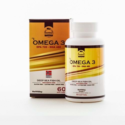 NatVitDay Omega 3 – EPA 720 – DHA 480