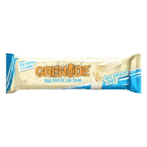 Grenade Protein Bar 60 Gr x 1 Adet Beyaz Çikolata Cookıe