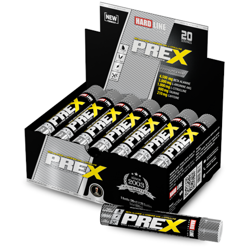 Hardline Prex PreWorkout 30 Ml 20 Ampul KOLA