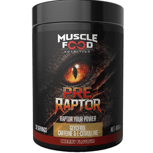 Muscle Food Pre Raptor Preworkout 480 G Vişne