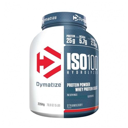 Dymatize Iso 100 Whey 2264 gr Çilek