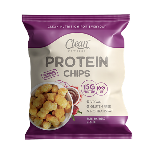 Clean Powders Protein Chips 50G Tatlı Barbekü