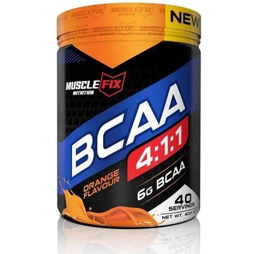 MuscleFix Bcaa 4.1.1 400gr Portakal Aromalı
