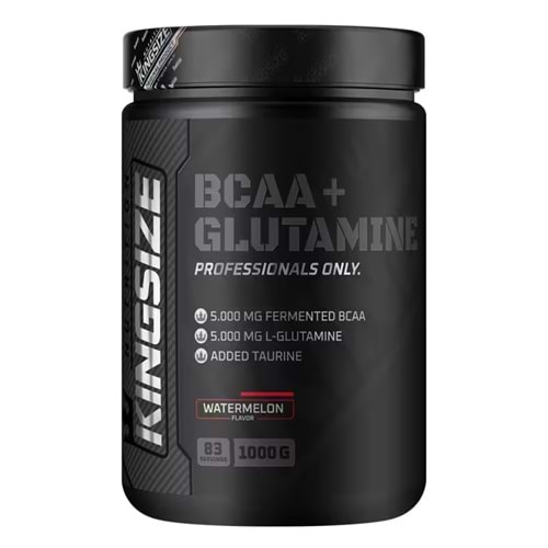 Kingsize Nutrition BCAA + Glutamine Powder Karpuz 1000 G