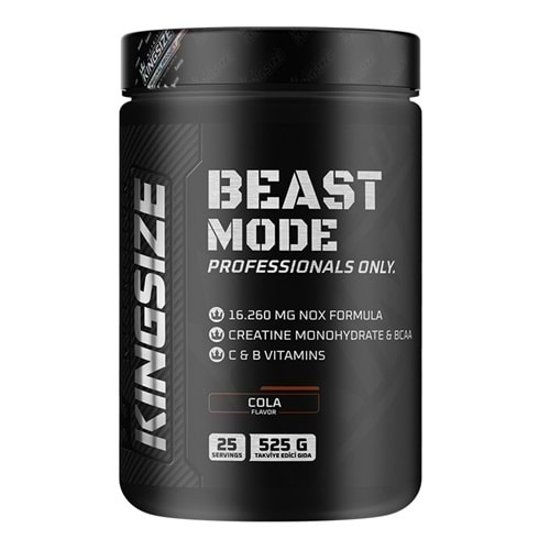 Kingsize Nutrition Beast Mode Kola 525 G