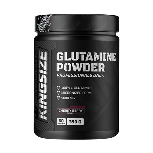 Kingsize Nutrition Glutamine Powder Kırmızı Meyveler 390 G