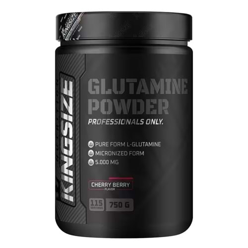Kingsize Nutrition Glutamine Powder Kırmızı Meyveler 750 G