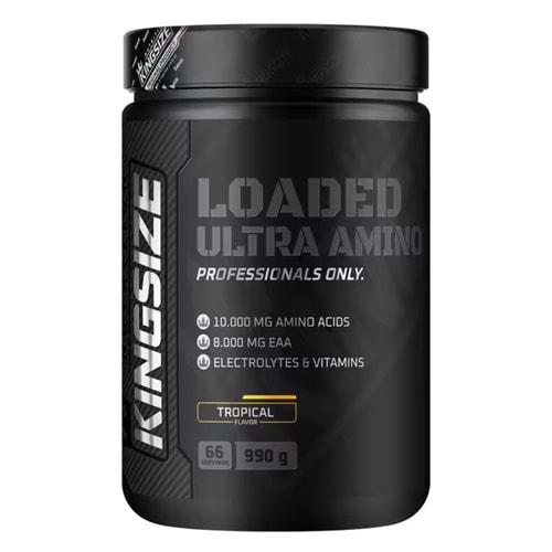 Kingsize Nutrition Loaded Ultra Amino-EAA Tropikal Meyve 990 G