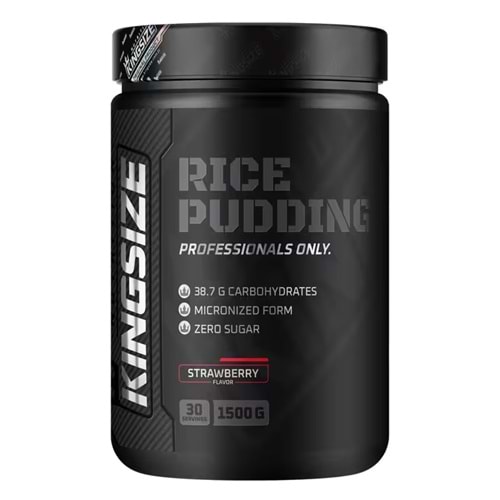 Kingsize Nutrition Rice Pudding Çilek 1500 G