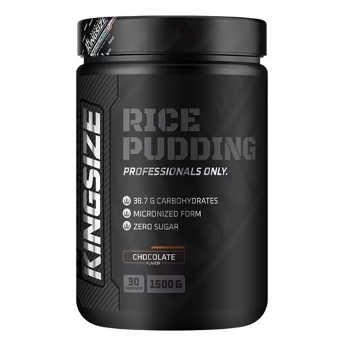 Kingsize Nutrition Rice Pudding Çikolata 1500 G