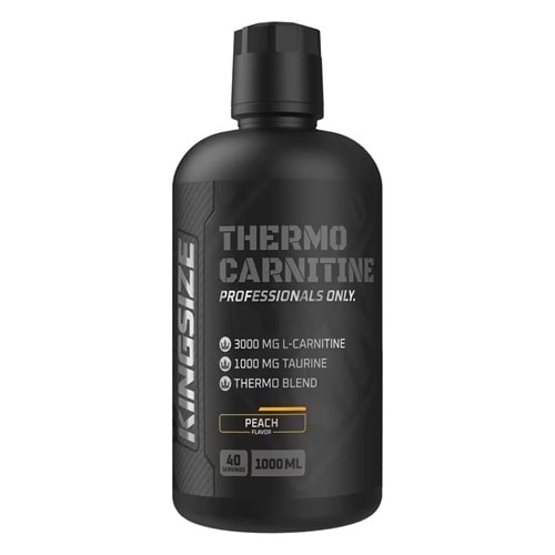 Kingsize Nutrition Thermo Carnitine Şeftali 1000 ML