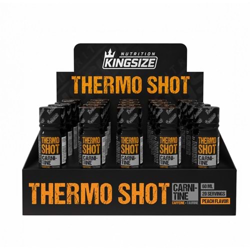 Kingsize Nutrition Thermo Carnitine Şeftali 20 Shot