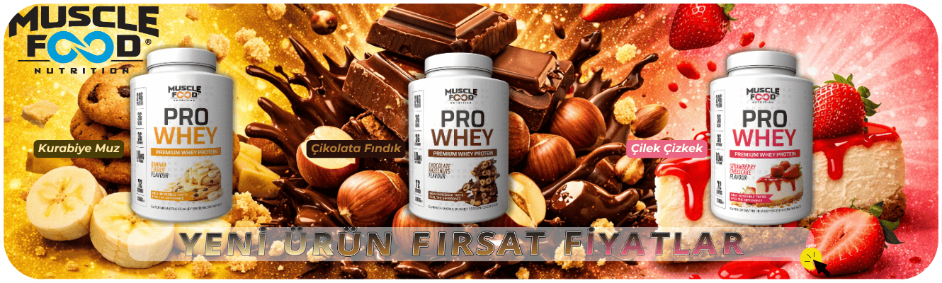 Muscle Food’un yüksek kaliteli supplement ürünleriyle farkı hisset