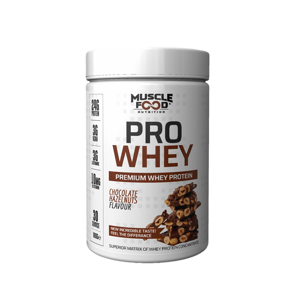 Muscle Food ProWhey 900 G 30 Servis Çikolata Fındık