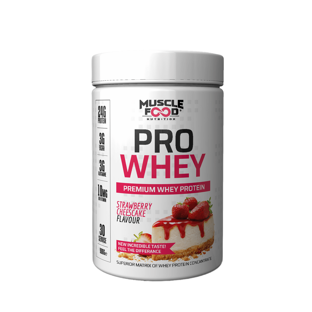 Muscle Food ProWhey 900 G 30 Servis Çilekli Çizkek