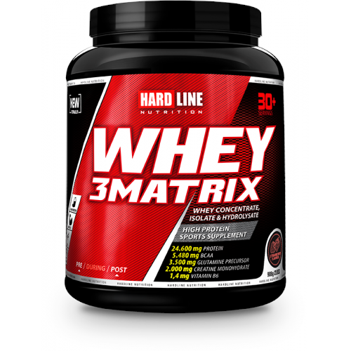 HardLine Whey3Matrix 908 Gr Çilek