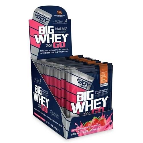 Bigjoy Bigwhey Classic GO! 15 Saşe Çilek