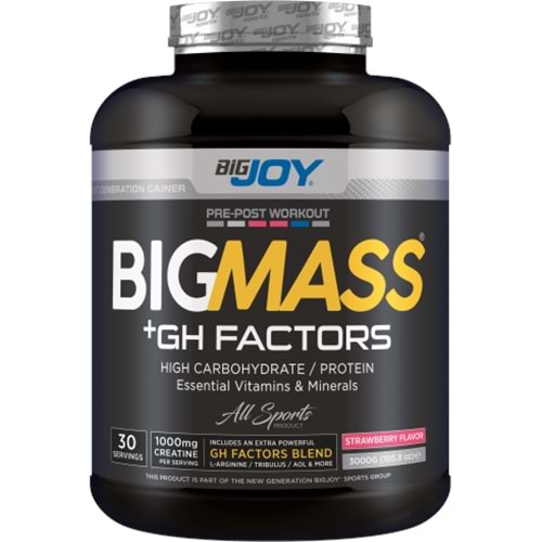 Bigjoy BigMass + Gh Factors 3000 Kg Çilek