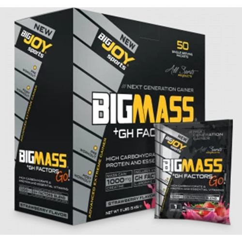 Bigjoy Bigmass Gainer + Gh Factors GO! 50 Saşe Çilek