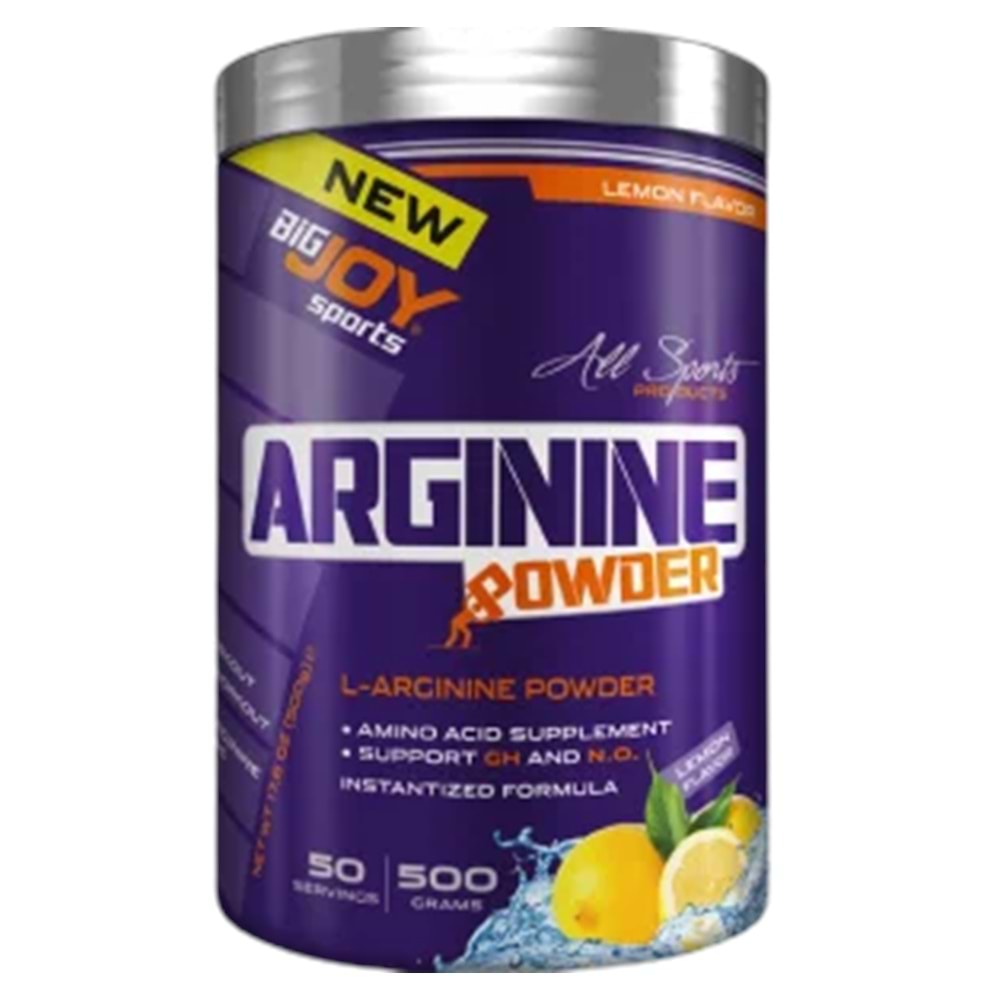 Bigjoy L-Arginine Powder 500 Gr Limon
