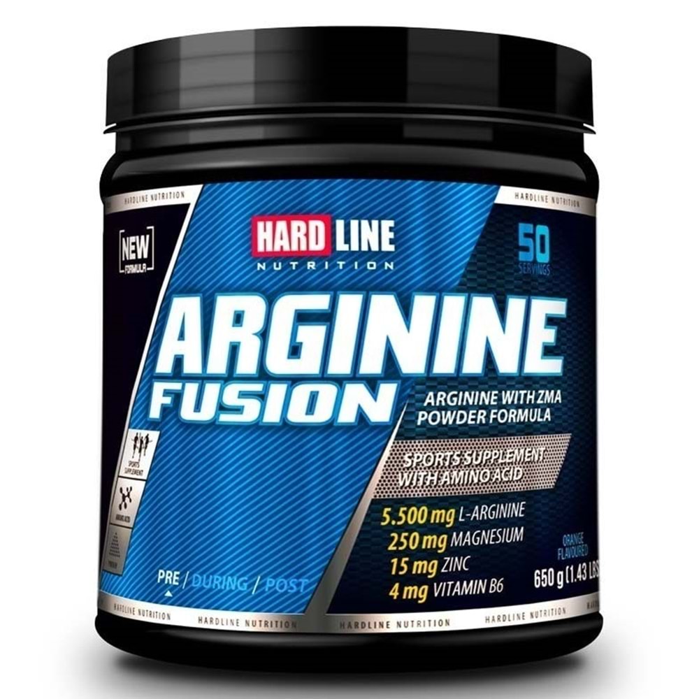 HardLine Arginine Fusion 650 Gr Portakal