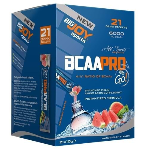 Bigjoy Bcaa Pro GO! 4.1.1 21 Saşe Karpuz