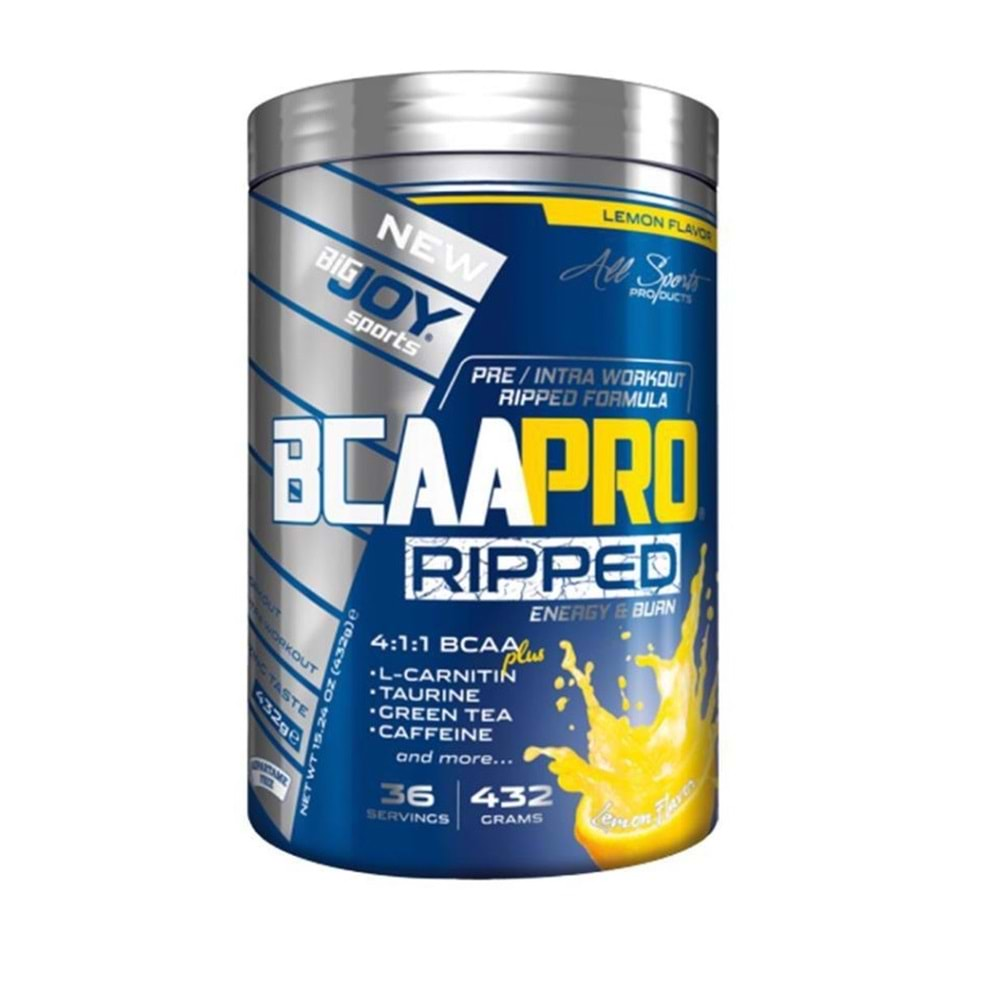 Bigjoy Bcaa ProRipped 4.1.1 432 Gr Limon