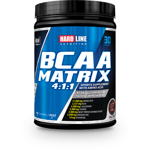 HardLine Bcaa Matrix 4.1.1 630 Gr Bögürtlen