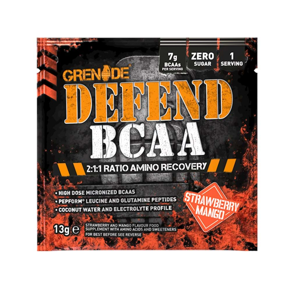 Grenade Defenc Bcaa 1 Saşe Çilek&Mango