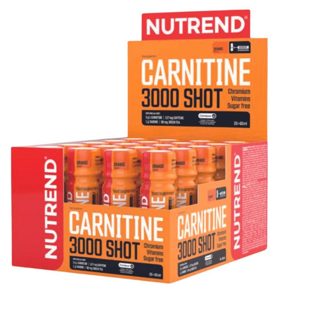 Nutrend L-carnatine 20 Shot Portakal