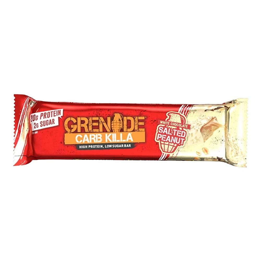Grenade Carb Killa Beyaz Çikolata Fıstık 1Ad. 60 Gr