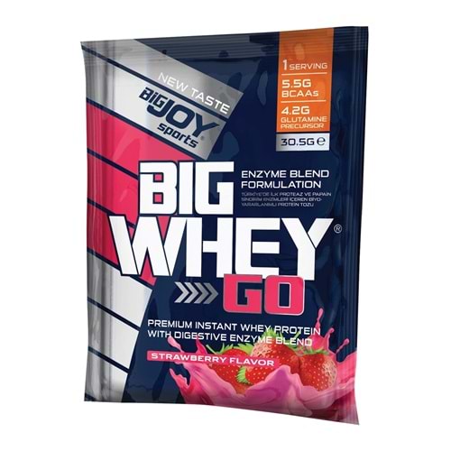 Bigjoy BigWhey Go 1Ad. 30,5 Gr Çilek