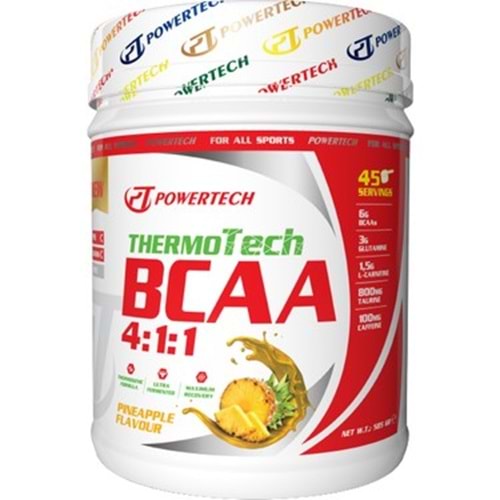 PowerTech ThermoTech Bcaa 4:1:1 585 Gr 45 Servis Ananas Aromalı