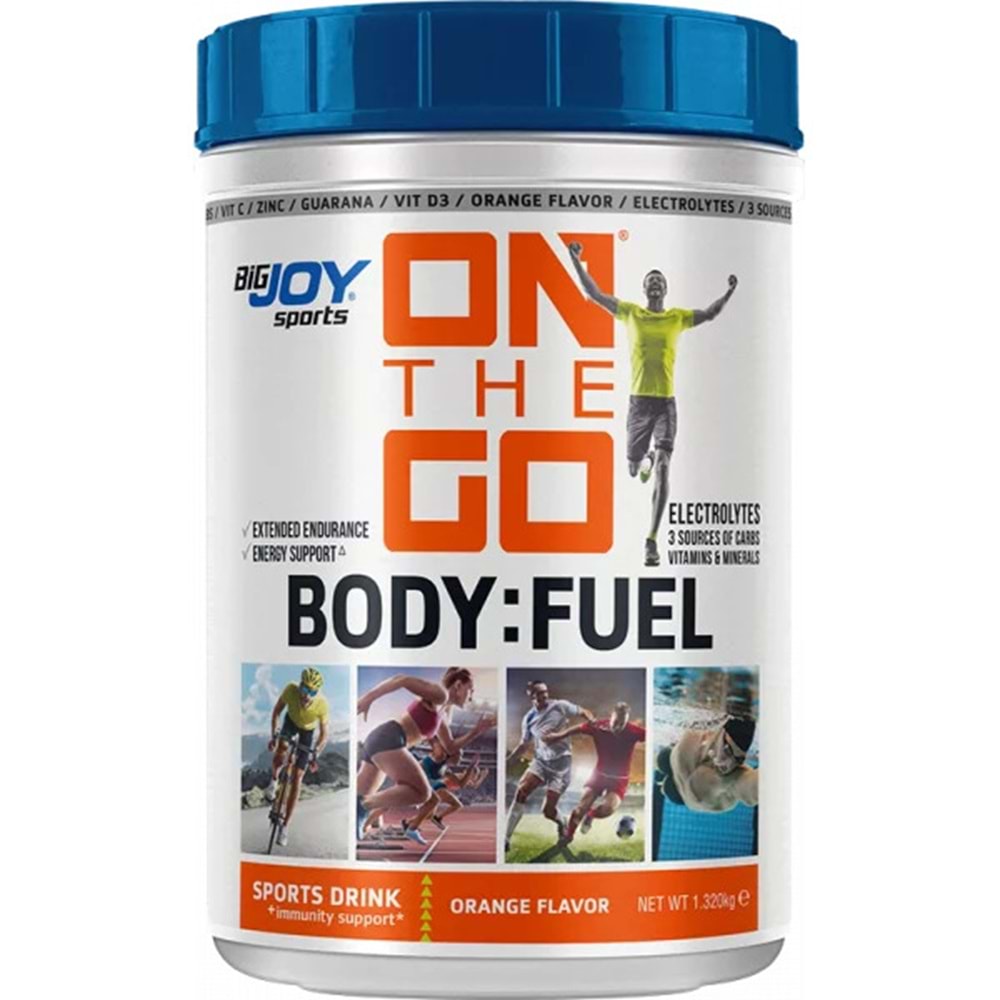Bigjoy Sports ONTHEGO BODY:FUEL Sports Drink Portakal 1.32kg