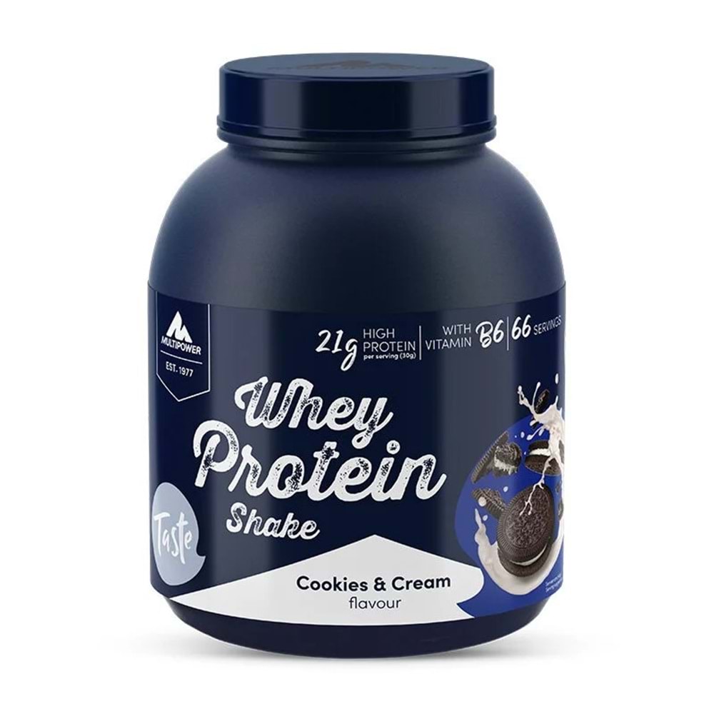 Multipower Whey Protein Shake 2000 Gr Cookies&Cream