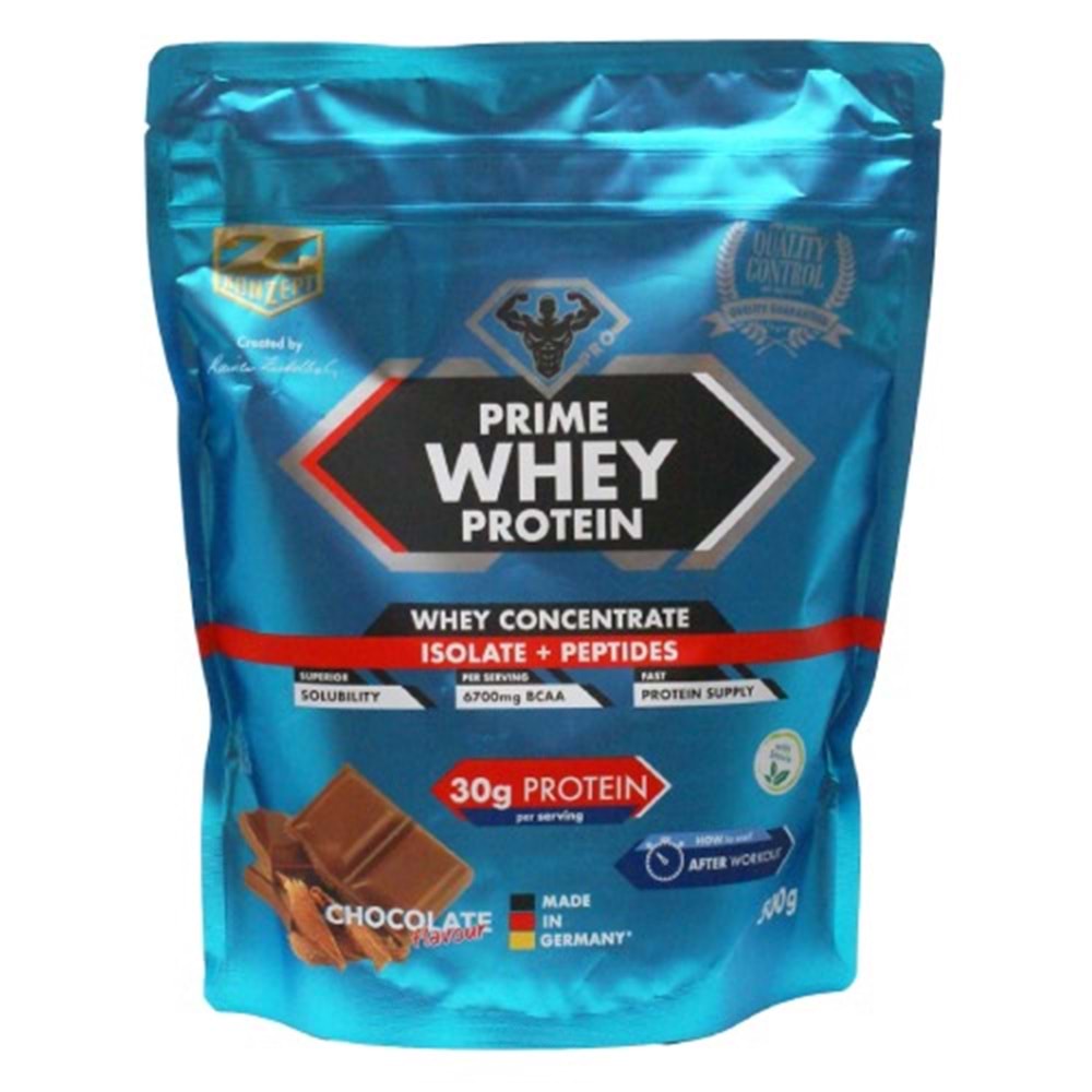 Z Konzept Prıme whey protein 500 Gr Çikolata