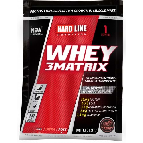 Hardline Whey3Matrix 30 Gr Çilek