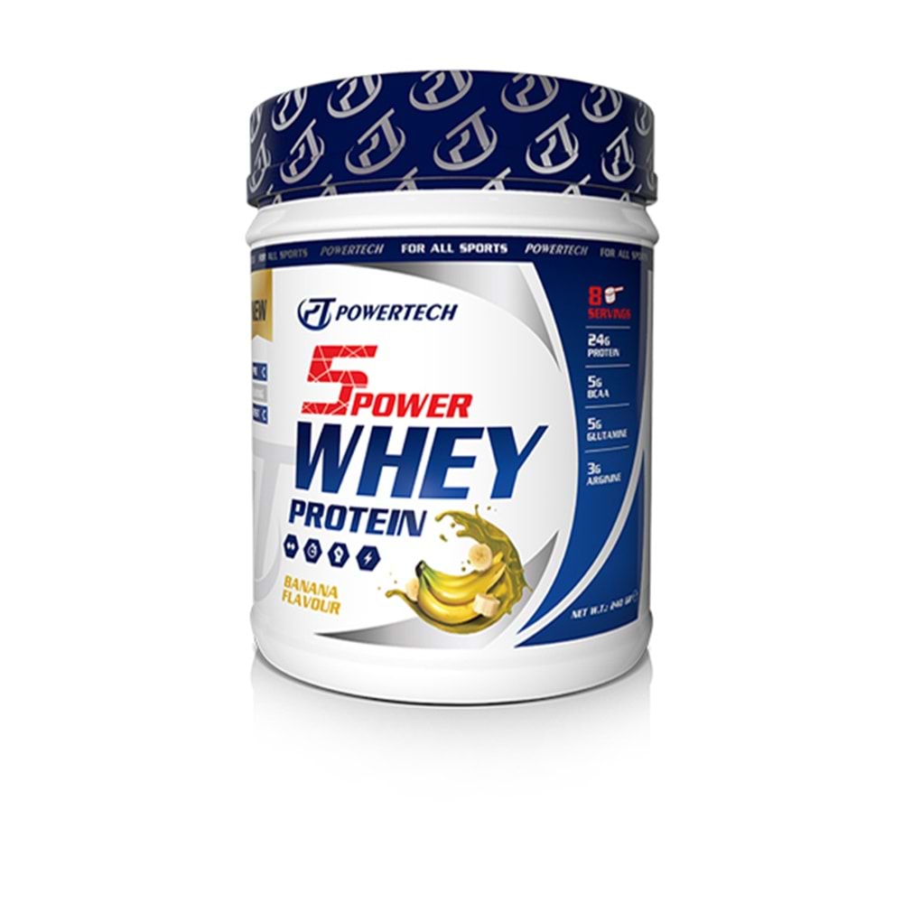 PowerTech 5Power Whey Protein 240 Gr 8 Servis - MUZ