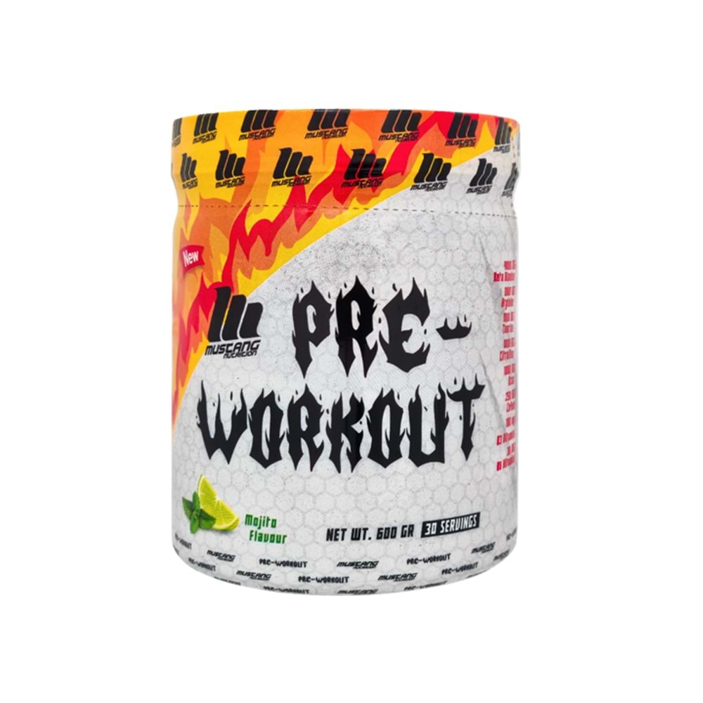 Mustang Pre-Workout 600 Gr Mojito