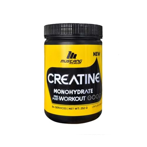 Mustang Creatıne monohydrate 252 Gr