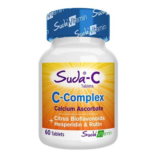 Suda Vitamin C-Complex Takviye Edici Gıda 60 Tablet