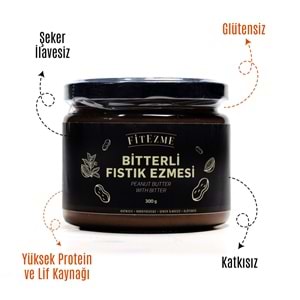 FİTEZME Bitterli Fıstık Ezmesi 300g