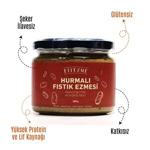 FİTEZME Hurmalı Fıstık Ezmesi 300g