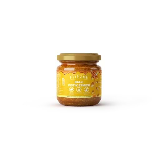FİTEZME Ballı Fıstık Ezmesi 190g