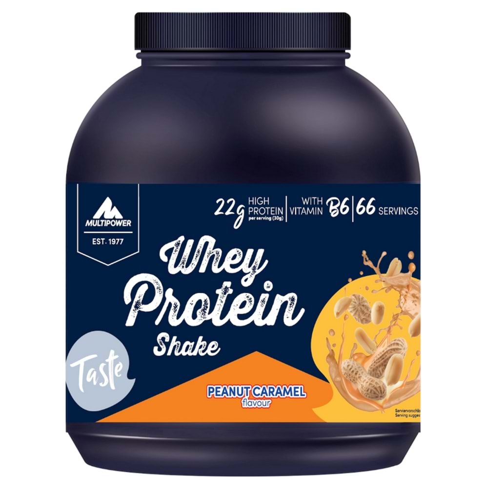 Multipower Whey Protein Shake 2000 Gr Fıstık Karamel