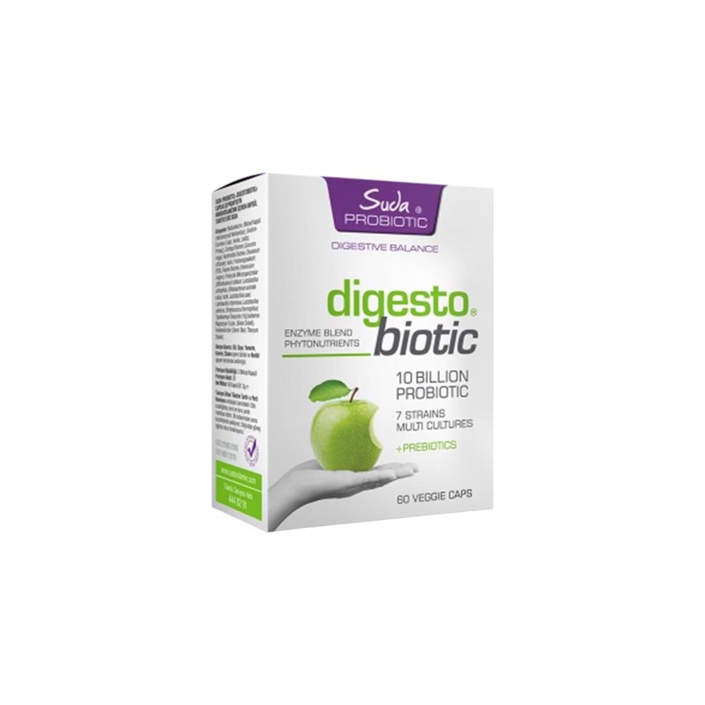 Suda Vitamin Probiotic Digesto Biotic 60 Kapsül