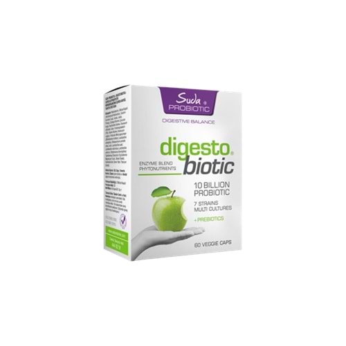 Suda Vitamin Probiotic Digesto Biotic 60 Kapsül