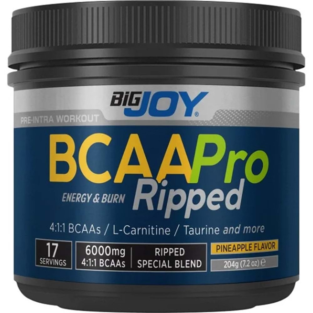 Bigjoy Bcaa ProRipped 4.1.1 204 Gr Ananas